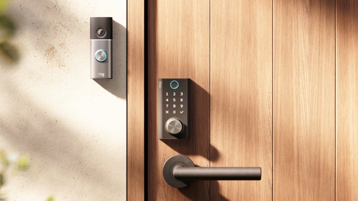 Ring finally launches its own smart lock: it recharges itself, by the way