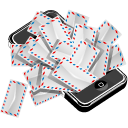 iphone pieno di e-mail