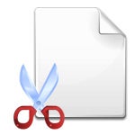 icona tagliare file