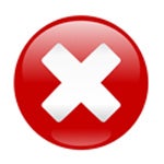 icona errore critico icona errore critico