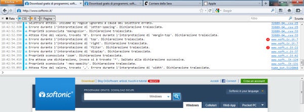 Console web