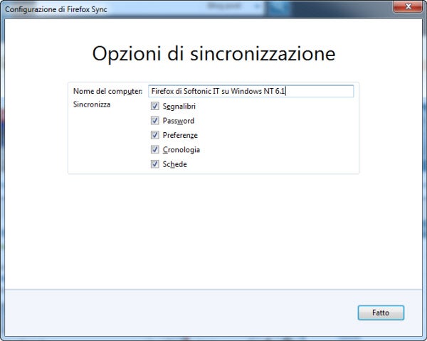 Firefox Sync