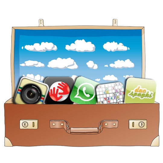 Che applicazione metti in valigia?