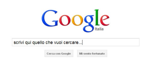 Google barra di ricerca