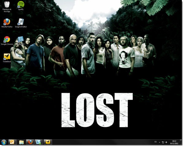 lost wallpaper
