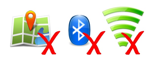 No Wifi - Bluetooth - GPS