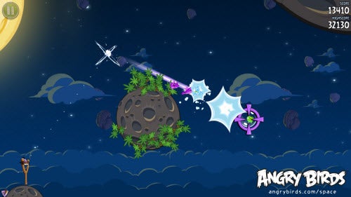 Gameplay Angry Birds Space