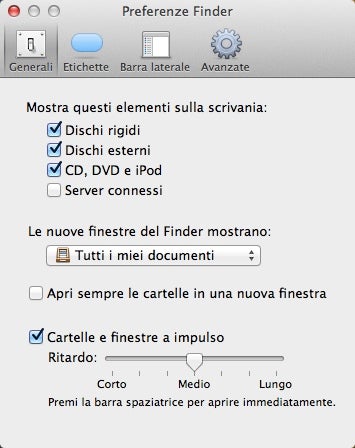 Preferenze Finder