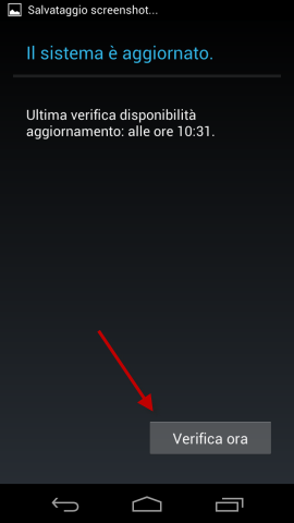 Aggiornare Android