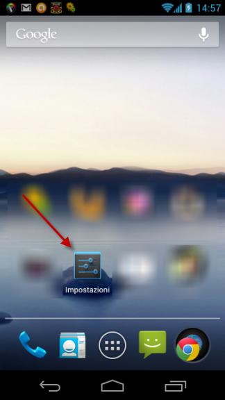 Aggiornare Android