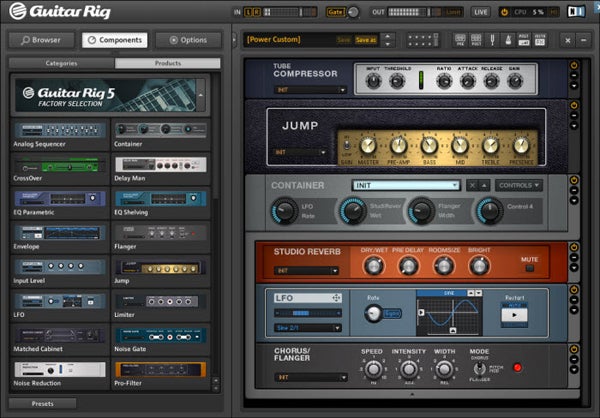 guitar rig 5 player