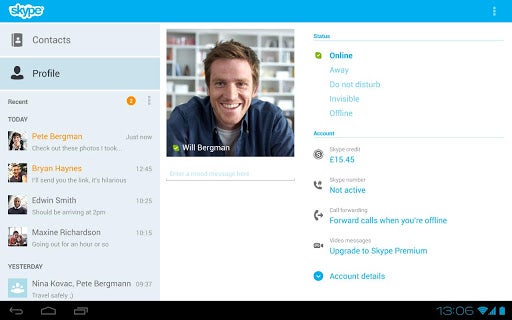 skype per Android