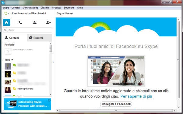 Contatti MSN