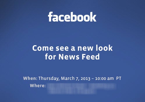 invito facebook news feed
