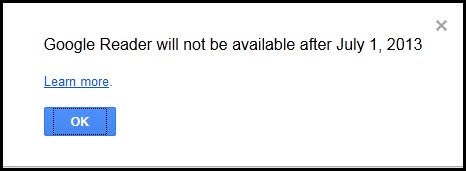 google_reader chiude