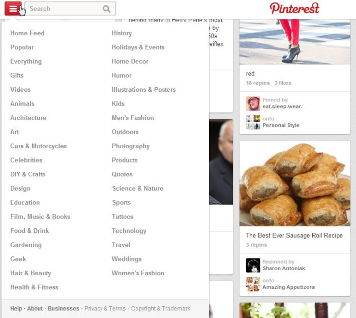 pinterest-menu