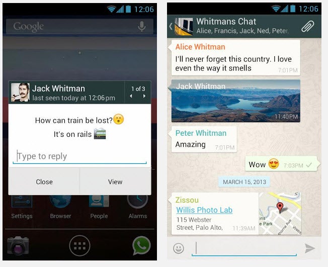 whatsapp holo