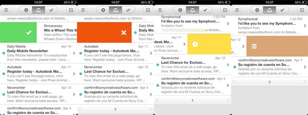 Le 4 gesture di Mailbox copy