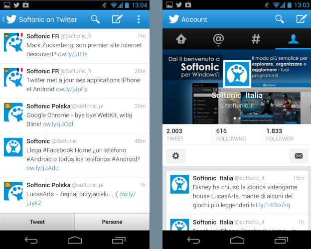 twitter android