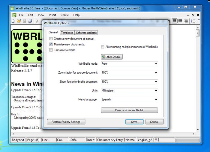 WinBraille
