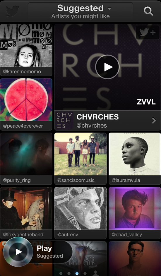 music_Suggested twitter