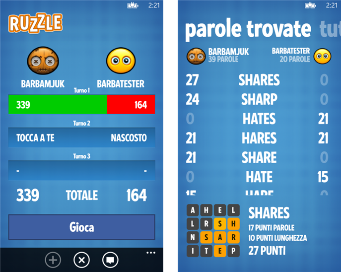 ruzzle windows phone