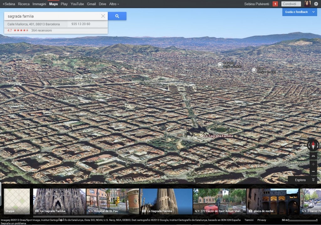 Rendering 3D Sagrada Familia