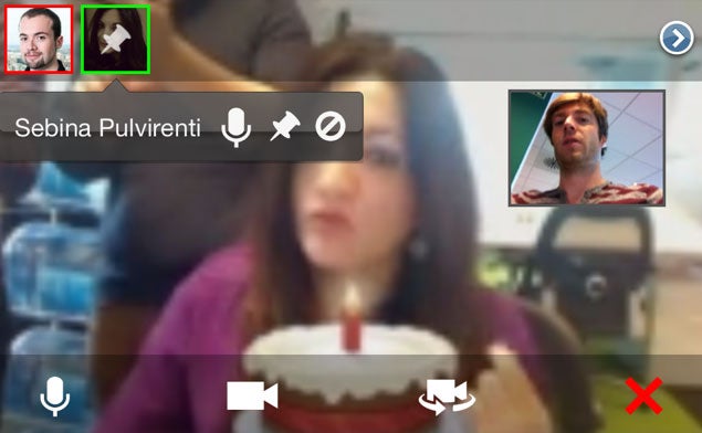 Google Hangouts per iPhone