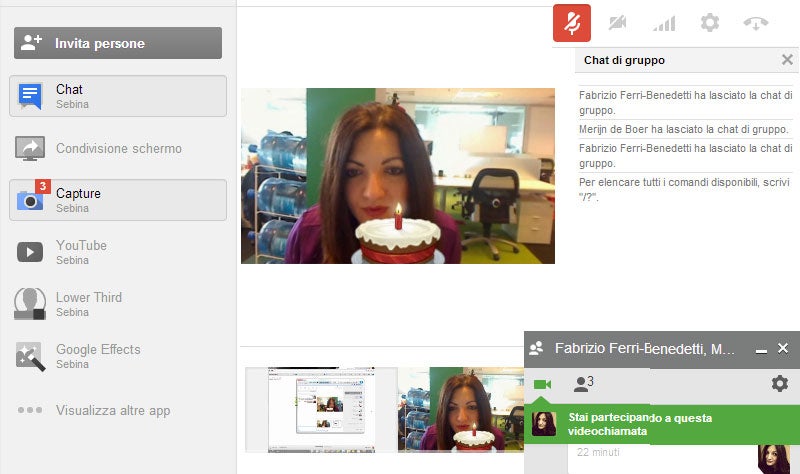Google Hangouts for desktop