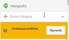 Status Away in Hangouts per Google+
