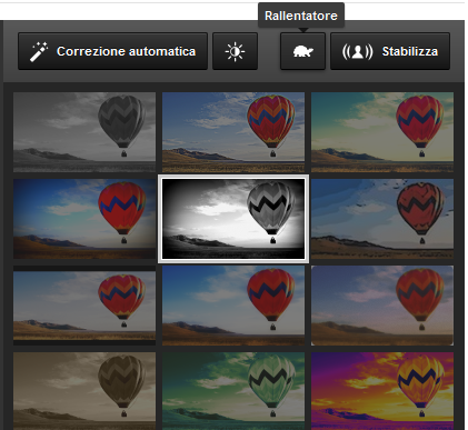 rallentatore youtube