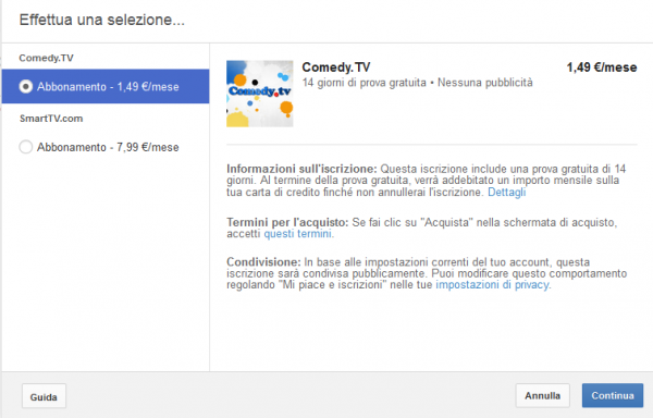 youtube a pagamento
