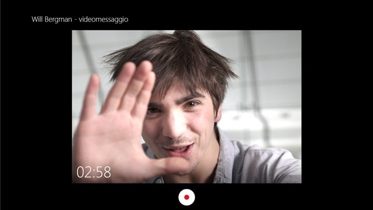 videomessaggio skype