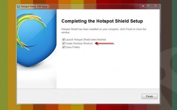 Crea desktop shortcut