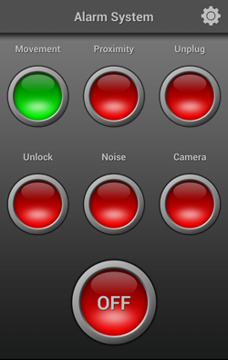 Sistema di allarme mobile