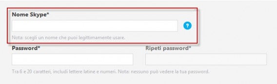 Windows - Nome Skype