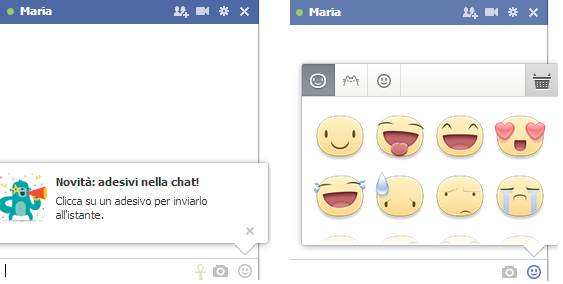 adesivi facebook