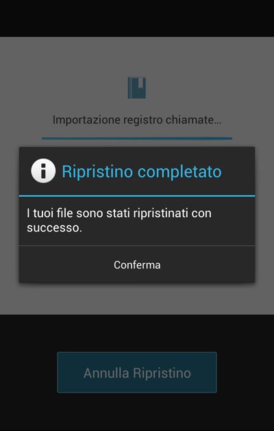 gcloud-dati-ripristinati