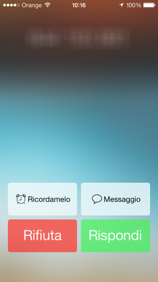 risposta ios 7 beta 4