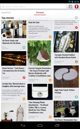 opera android screenshot