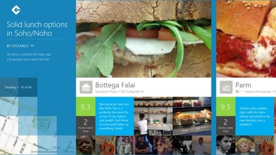 foursquare windows 8