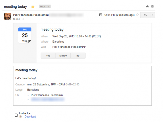 Invite to a meeting 01