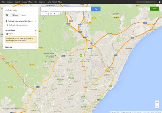 Mappa personalizzata