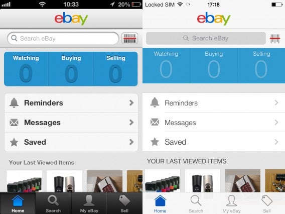 eBay comparison