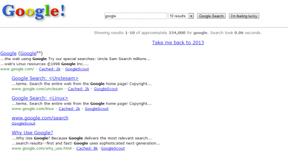 google 1998