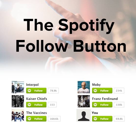 spotify follow button