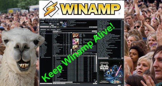 keep winamp alive