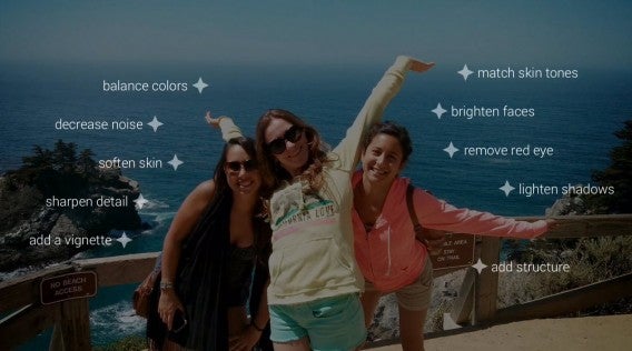 Google + editing fotografico