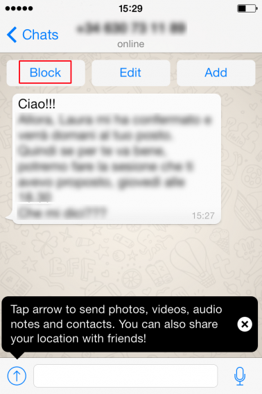 Tasto Block
