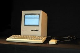 Un vecchio Mac